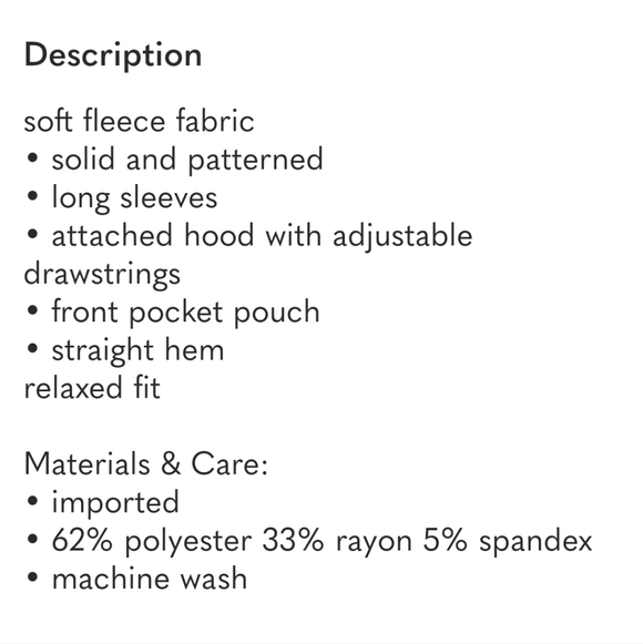 MAURICES MERRY & BRIGHT HOLIDAY L/S HOODIE NEW - Picture 4 of 4